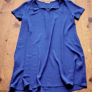 Lush Short Sleeve Midi Dress